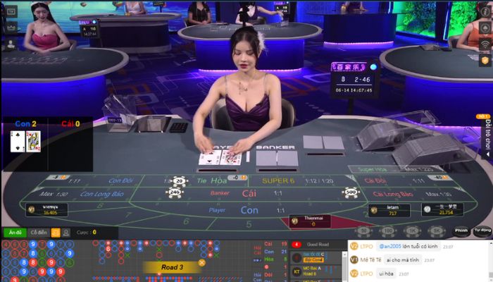 Mức cược trong Baccarat Thabet